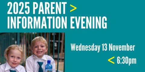 2025 Parent Information Evening